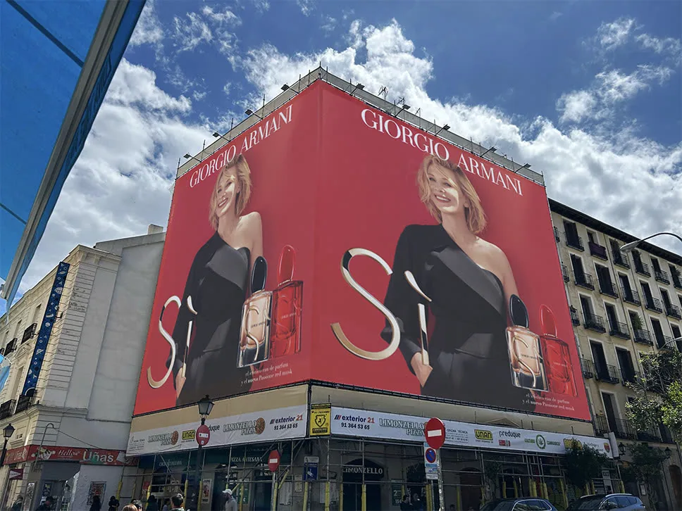 Giorgio Armani campaign