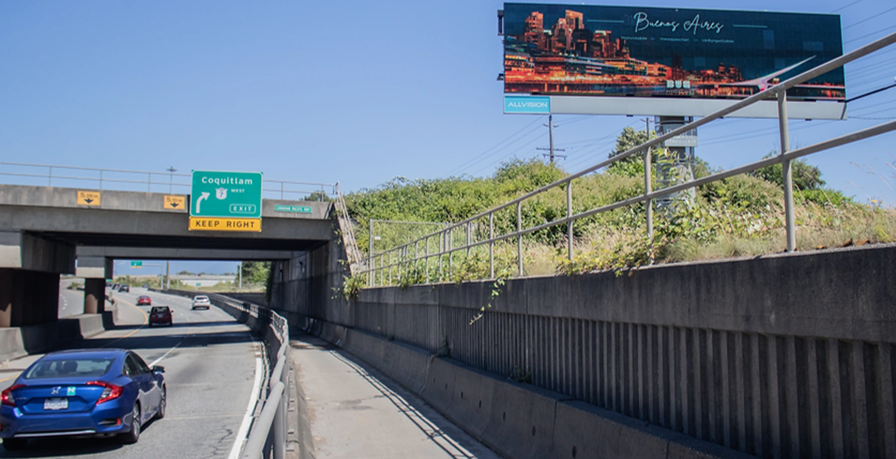 King George Boulevard superboard, Vancouver