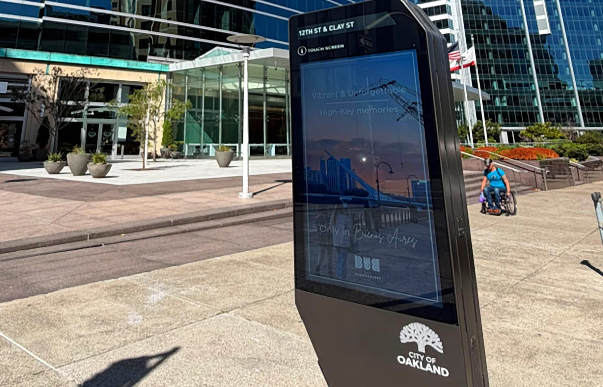 Digital kiosk circuit, San Francisco