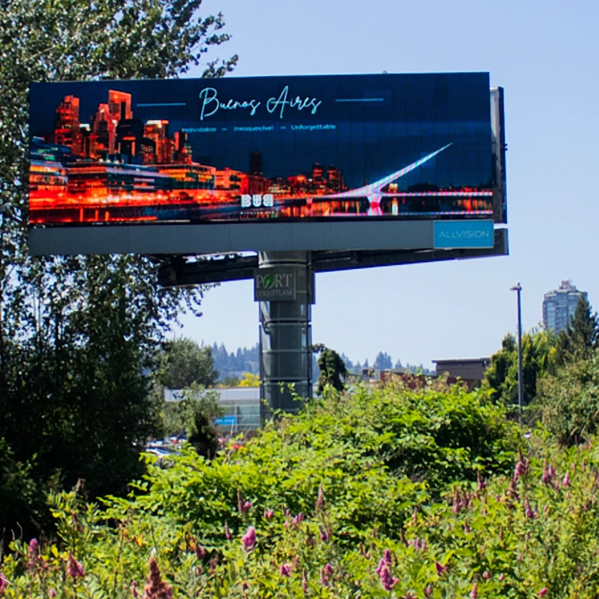 King George Boulevard superboard, Vancouver